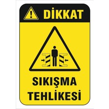 Vizyon Trafik Sıkİşma Tehlikesi Levhası