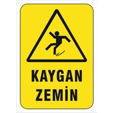 Vizyon Trafik Kaygan Zemin Levhası