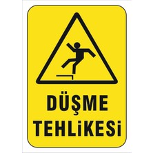 Vizyon Trafik Düşme Tehlikesi Levhası