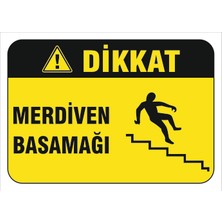 Vizyon Trafik Merdiven Basamağı Levhası