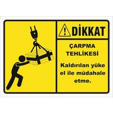 Vizyon Trafik Çarpma Tehlikesi Levhası