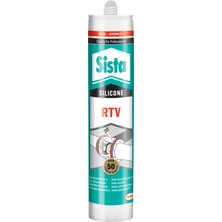 Sista Rtv Silikon Sıvı Conta (300° C) Kırmızı 310 ml 3'lü Paket