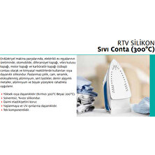 Sista Rtv Silikon Sıvı Conta (300° C) Kırmızı 310 ml 3'lü Paket