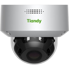Tiandy TC-C38MS Spec:DAKI5/A/E/Y/M/H/2.7-13.5mm 8MP 4K Starlight 30m IR Motorize Lens 120dB WDR Sesli IP Dome Kamera