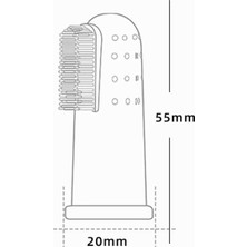 Acousticworld Parmağa Takılan Hayvan Diş Kaşıma Fırçası