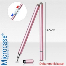 Microcase Universal Telefon Tablet iPad 2in1 Disk Uçlu Stylus Pen Dokunmatik Kalem - AL3466