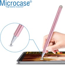 Microcase Universal Telefon Tablet iPad 2in1 Disk Uçlu Stylus Pen Dokunmatik Kalem - AL3466