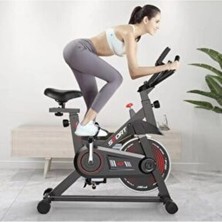 Spinning Bike Pedallı Manyetik Fitness Katlanabilir Kondisyon Bisikleti 120KG Max