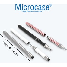 Microcase Universal Telefon Tablet iPad 2in1 Disk Uçlu Stylus Pen Dokunmatik Kalem - AL3464