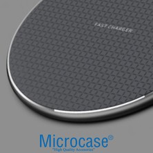 Microcase Universal 10W Wireless Kablosuz Hızlı Şarj Pedi Fast Wireless Charger Pad - AL3542