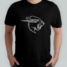 Pixxa Mr. Beast %100 Pamuklu Bisiklet Yaka T-Shirt Model - 4