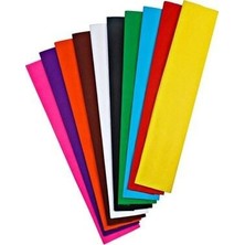 Homix ﻿ Krapon Kağıdı 10'lu Karışık Renkli Set