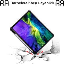 Peeq iPad Pro 12.9 Inç M2 2022 6.nesil Katlanabilir Kalemlikli Standlı Uyku Modlu Tablet Kılıfı