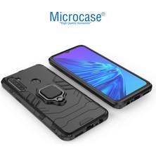 Microcase Realme 6 Batman Serisi Yüzük Standlı Armor Kılıf