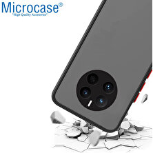 Microcase Huawei Mate 50 Pro London Serisi Darbeye Dayanıklı Kılıf - Siyah AL3415