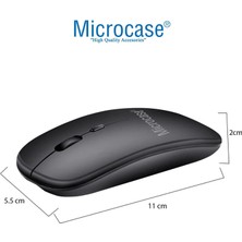 Microcase Lenovo Tab M10 3.nesil TB328FU 10.1 ZAAG0003TR T328 Bluetooth Klavye + Mouse + Tablet Standı - AL2765