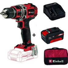 Einhell Te-Cd 18/50 Li-I Bl Kömürsüz Darbeli Matkap + 4 Ah Akü + Şarj Cihazı + Bez Çanta