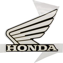 Kaly Honda CBF 150 Depo Çıkartma Sol Honda Siyah