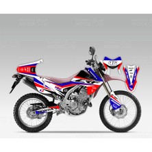 Kaly Honda CRF 250 L HRC LINE Desing Sticker Set