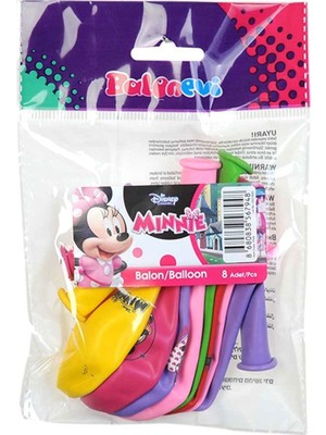 LDM7948 4+1 Minnie Happy Helpers Baskılı Balon 12 Inç
