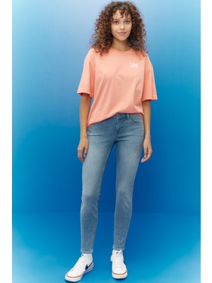 Lee Scarlett Skinny Fit Denim Esnek Jean Kot Pantolon