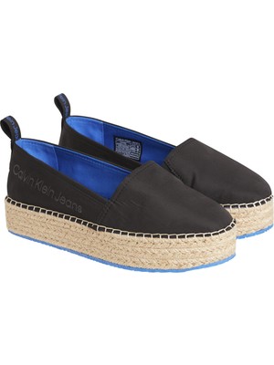 Calvin Klein Siyah Kadın Espadril YW0YW00989BDS