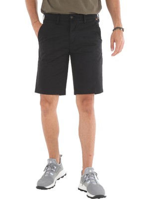 Timberland TB0A2DFM0011 Timberland Squam Lake Stretch Twill Straight Chino Erkek Şort ve Kapri Siyah