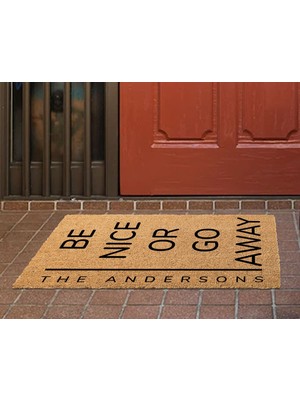 Bk Gift Kişiye Özel Kapı Önü Paspası, Yeni Eve Taşınma Hediyesi, Özel Paspas, Yeni Ev Hediyesi, Düğün Hediyesi, Ev Dekorasyonu-3