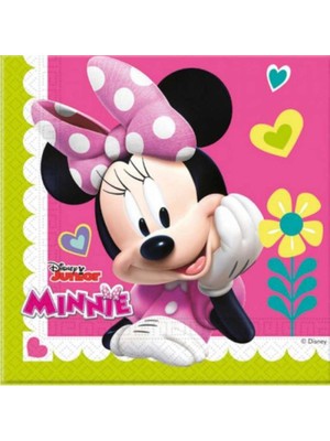 Kidspartim Minnie Mouse Pembe Peçete