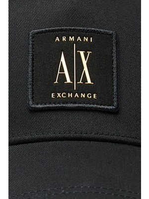 Armani Exchange Logolu Pamuklu Şapka Erkek Şapka 954219 CC812 00020