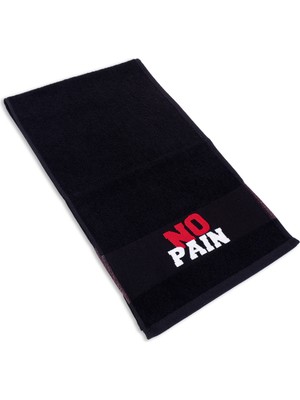 Vevien Home Limitless - No Pain No Gain  30X100 cm %100 Pamuklu 2'li Spor Havlusu Fitness Gym Golf Boks Havlusu