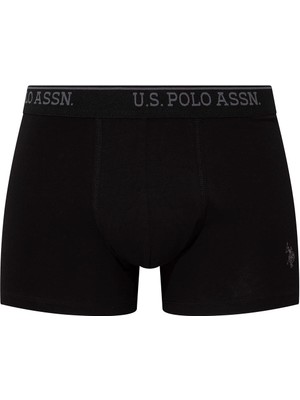 U.S. Polo Assn. Erkek Siyah - Antrasit Melanj - Lacivert 3'lü Boxer 90005