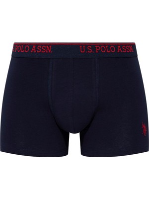 U.S. Polo Assn. Erkek Siyah - Antrasit Melanj - Lacivert 3'lü Boxer 90005