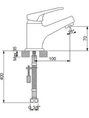 Newarc Smart Lavabo Bataryası 142521