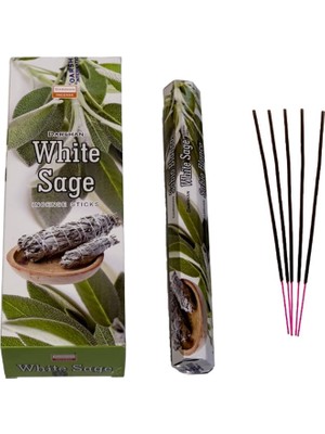 White Sage - Beyaz Bitki Kokulu Tütsü