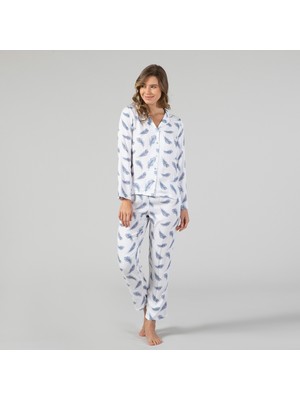 Chakra Helie Pijama Takımı  Lazulı Mavi