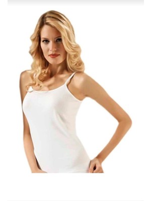 Tutku 0135 Bayan Ribana Ip Askılı Atlet 6 Adet