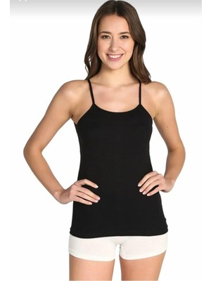 Tutku 0135 Bayan Ribana Ip Askılı Atlet 6 Adet