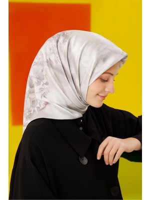 Armine Nostalji Serisi Ipek Twill Eşarp 8753D-31