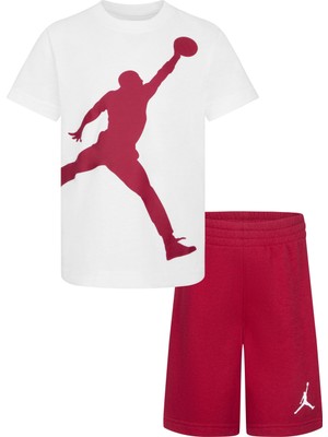 Nike Jordan Jumbo Jumpman Çocuk Şort T-Shirt Set 75C138-R78