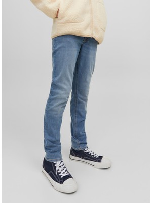 Jack & Jones Normal Bel Mavi Erkek Çocuk Denim Pantolon 12225117