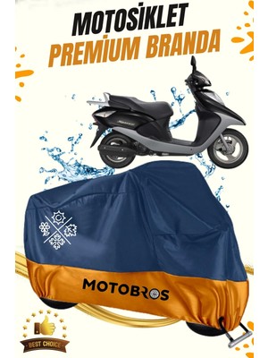 Motobros Motosiklet Honda Spacy Lüx Premium Paraşüt Kumaşı Branda Su Geçirmez Ömürlük Kullanım
