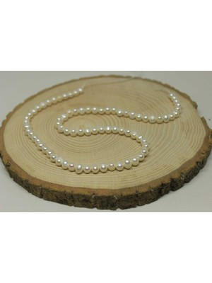 Yaşam Tohumu Inci Yarım Dizi Royal Quality 6mm (18CM Uzunluğundadır)