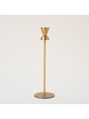 Chakra Peggy Şamdan 8X22 cm  Altın