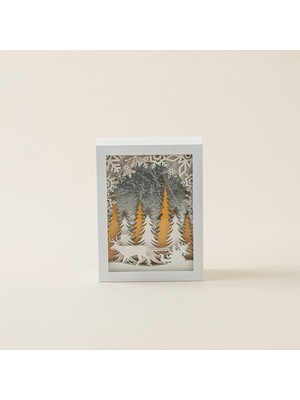 Chakra Cosy Dekoratif Obje 1 Beyaz/altın