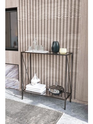 Florya Metal Dresuar Şeffaf Cam