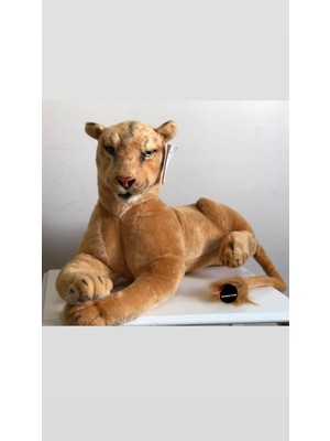 Top Rock Store Oyuncak Aslan Peluş Dev Boy 100 cm