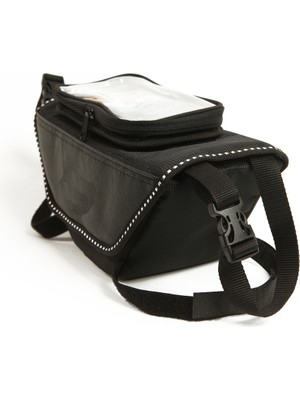 Motoanl Maxi Scooter Motosiklet Gidon Ara Çanta Navigasyon Dokunmatik Telefon Tutucu Motor Çantası