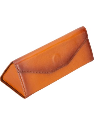 PLM Smart Glass Deri Gözlük Kılıfı RST2EF Taba