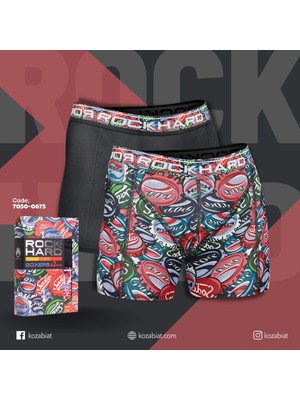 KozaBiat Erkek Rock Hard Erkek 2'li Boxer